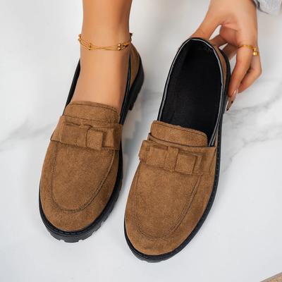 Adidași de damă Primăvară Toamnă Noi Mocasini Slip-on Britanici Piele Moale Muncă Moale Pantofi Plați Femei Modă Adidași de Exterior pentru Femei