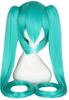 Hatsune Miku Vocaloid Cosplay Wig, Heat-Resistant Original Wig with Wig Net