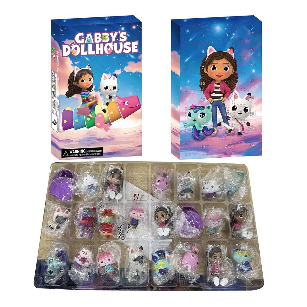 Φεστιβάλ Advent Calendar Περιέχει 24 δώρα, Festival Cute Figures Doll Advent Calendar, Festival Countdown Calendar With Surprise Toys, FestivalColllec