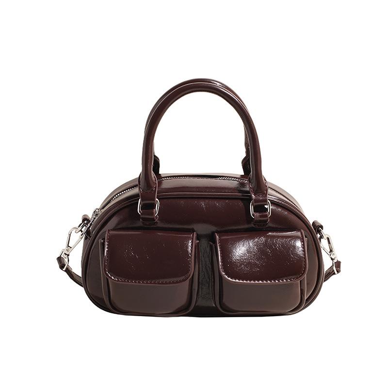 Edition Trend Niche Design Underarm Baguette Bag Women's Autumn New Shoulder Bag Bowling Bag