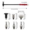 Car Paintless Dent Repair Tools Adjustable Length Carbon Tools Alloy Car Accessories Hammer Pdr Fiber Dent Titanium