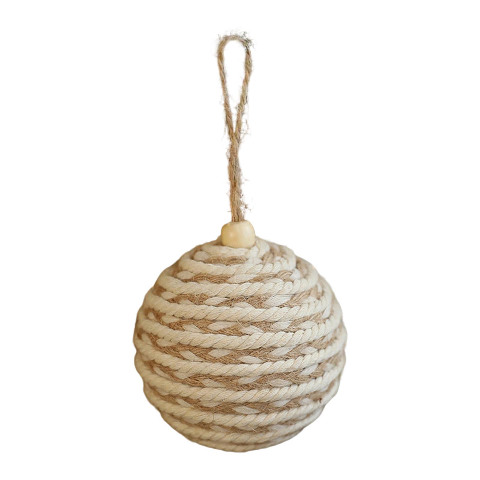 

Christmas Ball Ornament Xmas Ornament Decor Bohemian Tree Gift Boho Xmas Ball for Wall Engagement Wedding Outdoor Living Room