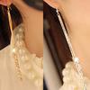 Earrings Tarnish-resistant Elegant Alloy Women Elegant Cocktail Rhinestone Earrings for Party
