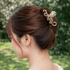 Octopus Women Hair Claw Zinc Zinc Zinc Alloy Hair Crab Clip Vintage Shark Clip  Headwear