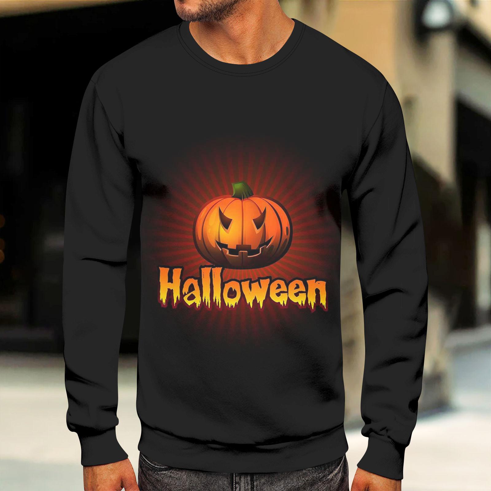 

Мужские топы с круглым вырезом, мужской повседневный модный пуловер с длинным рукавом и круглым вырезом XL шафрановый