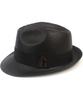 Yunibeosyeolkemiseuteuli Bu Gentle Line Black Fedora Summer Hat