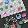 Glitter Power Set Epoxy Resin Mold Kits Clear Epoxy Resin Jewelry Casting Mould Kit  Home Decor