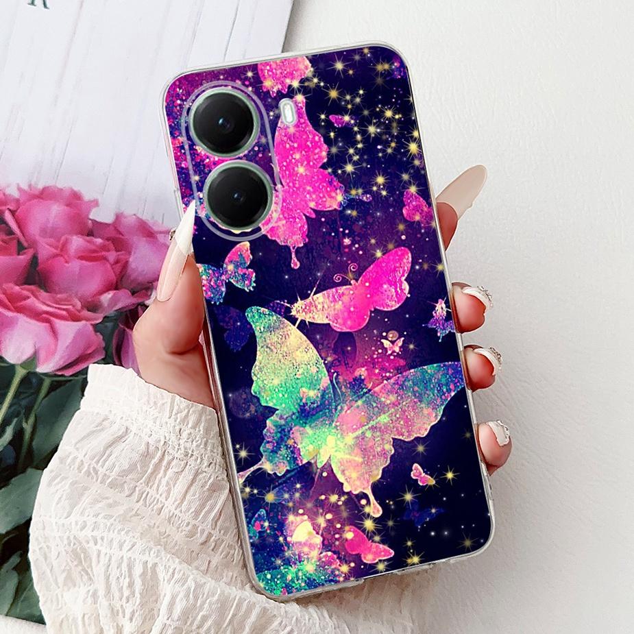 For Xiaomi Poco X7 Pro 5G Case Stylish Painted Cover Clear Silicone Phone Case For Xiaomi Poco X7 PocoX7 Pro X7Pro 5G Soft Shell