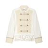 2026 Summer New European and American Cross-border Women's Fashion Street Casual Stand Collar Knot Button Jacket W018 1867