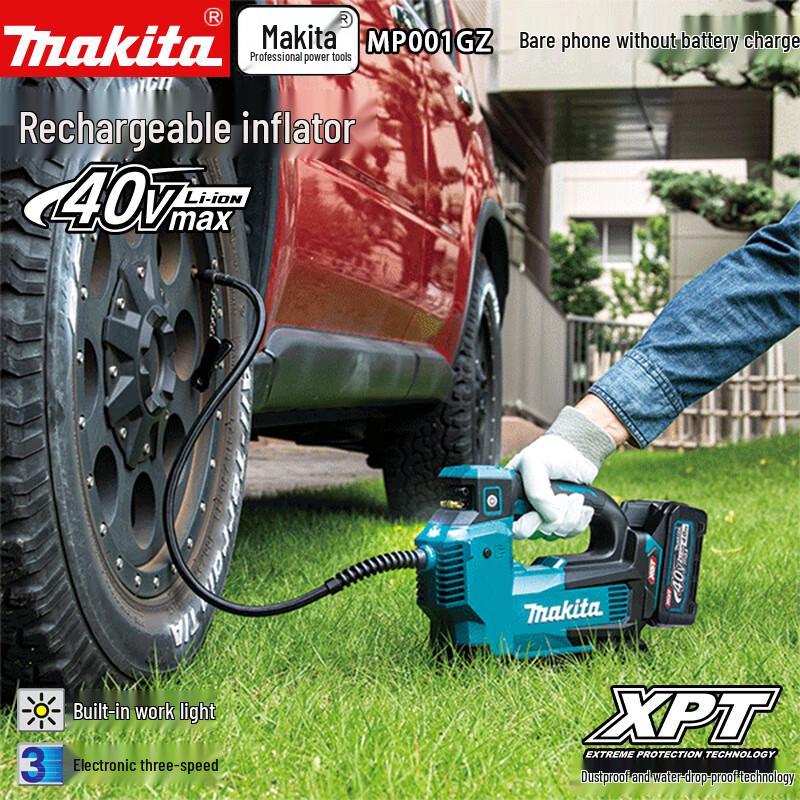 Makita Cordless Electric Inflator Pump CN plug (adapter included)