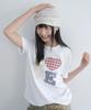 Mimdeowodeulobeu Hello World Patchwork Love T-Shirt_White