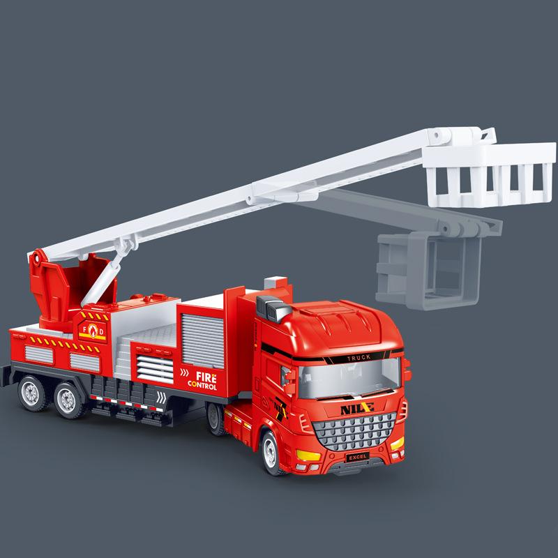 Childrens Inertia Large Construction Toy Vehicle Moveable Parts Imaginative Play