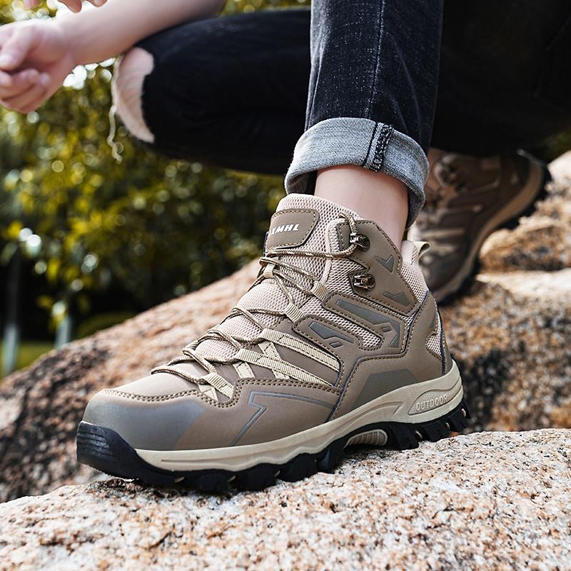 2025Summer Breathable Comfortable High-Quality Plus Size Couple's Casual Outdoor Shoes Hiking Trekking Trail Running Shoes36-46