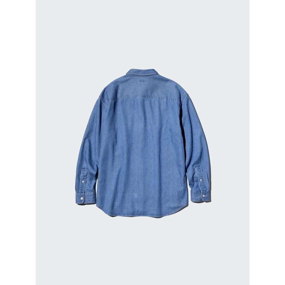 Uniqlo Denim Overshirt Model
