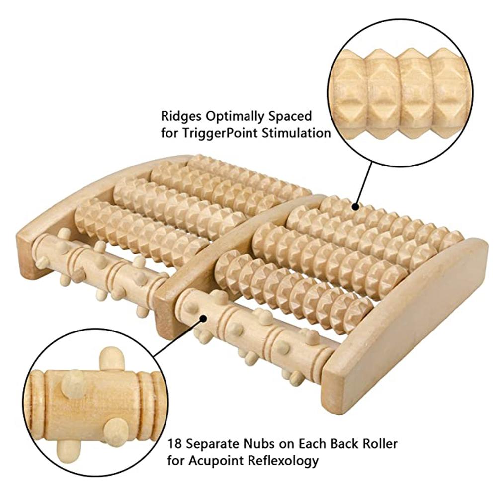 Foot Massager Foot Therapy Health Preservation Acupoint Stimulation Roller Foot Massager Divine Tool