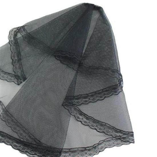 Lolita Bridal Veil with Gothic Headdress - Handmade Hair Accessories for Dark Lolita Girls