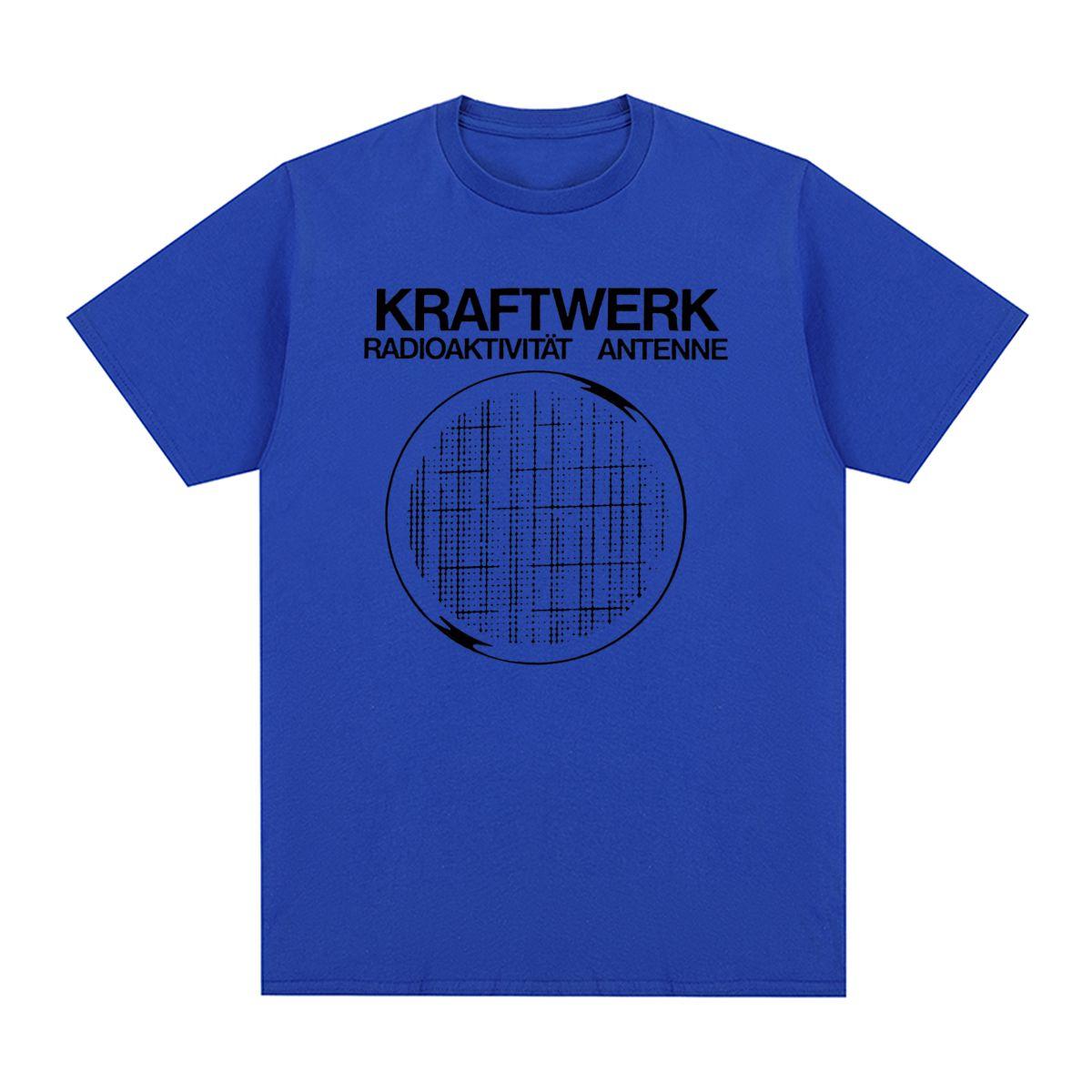 

Kraftwerk Vintage T-shirt Computer World The Man-Machine Electro Pop Krautrock Cotton Men T shirt New Tee Tshirt Womens Tops S