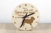 Glen of Imaal Terrier, Irish Glen of Imaal Terrier - clock with dog, wooden clock with engraving, personalised clock by Art-Dog
