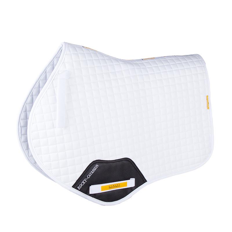 Shock Absorbing Sweat & Saddle Pad for Equestrian Tack 8210098 белый