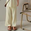 Summer Children's Ice Silk Clothing Set Baby Girl Loose Sleeveless Top and Pants Two-piece Set