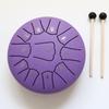 11Tone Steel Tongue Drum Small Hand Pan Drums Drumsticks Music Tambourine Drum With Accessories Instrument
