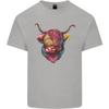 Colourful Highland Cow Unisexs Light Cotton TShirt