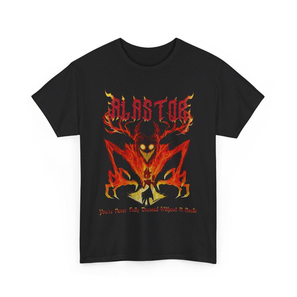 

Alastor Hazbin Hotel Shirt Cartoon Merch Gift For Fans Unisex S-5Xl Unisex T-Shirt XXXL