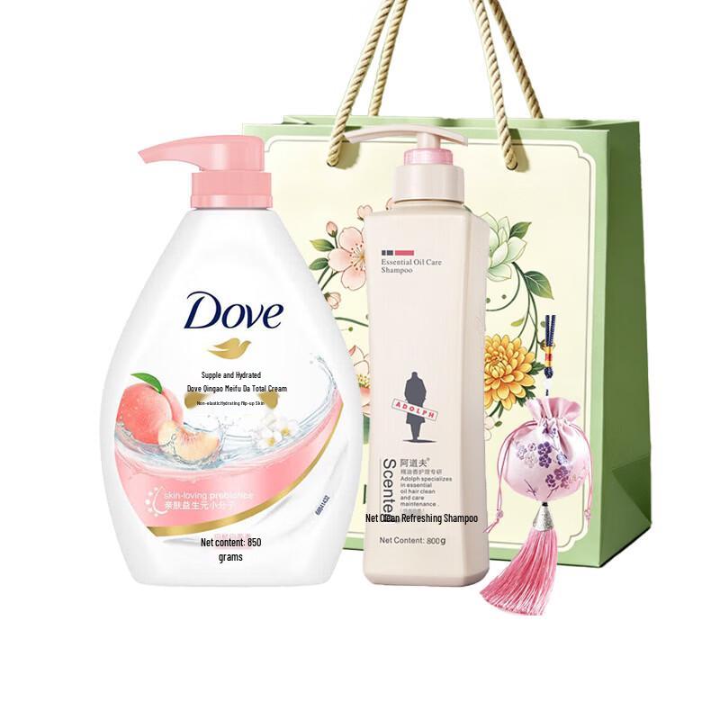 Подарочный набор Dove Summer Cool для мытья и ухода