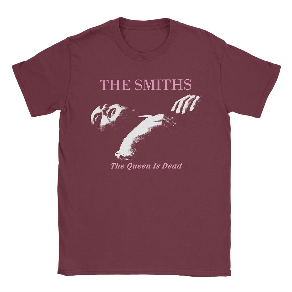 The Smiths The Queen Is Dead 100 Cotton T Shirt For Unisex's Summer Y2K Fun T Shirts O Neck Hip Hop Tees Oversize Casual Clothing