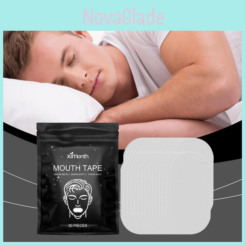 Ximonth Anti-snoring Patches 30 Pieces Gentle Comfort For Peaceful Sleep Experience