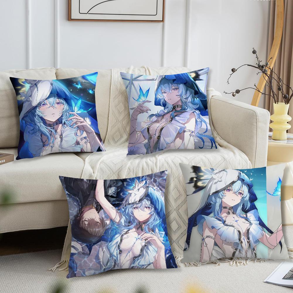 Heißes Spiel Wuthering Waves Der Uferwächter Kissenbezug Sofa Wohnzimmer Schlafzimmer Kopfteil Rückenlehnenkissen Quadratisches Kissen Nickerchenzeit