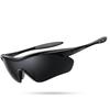 [Lamicall] Sports Sunglasses Polarized Lens - Black & Black