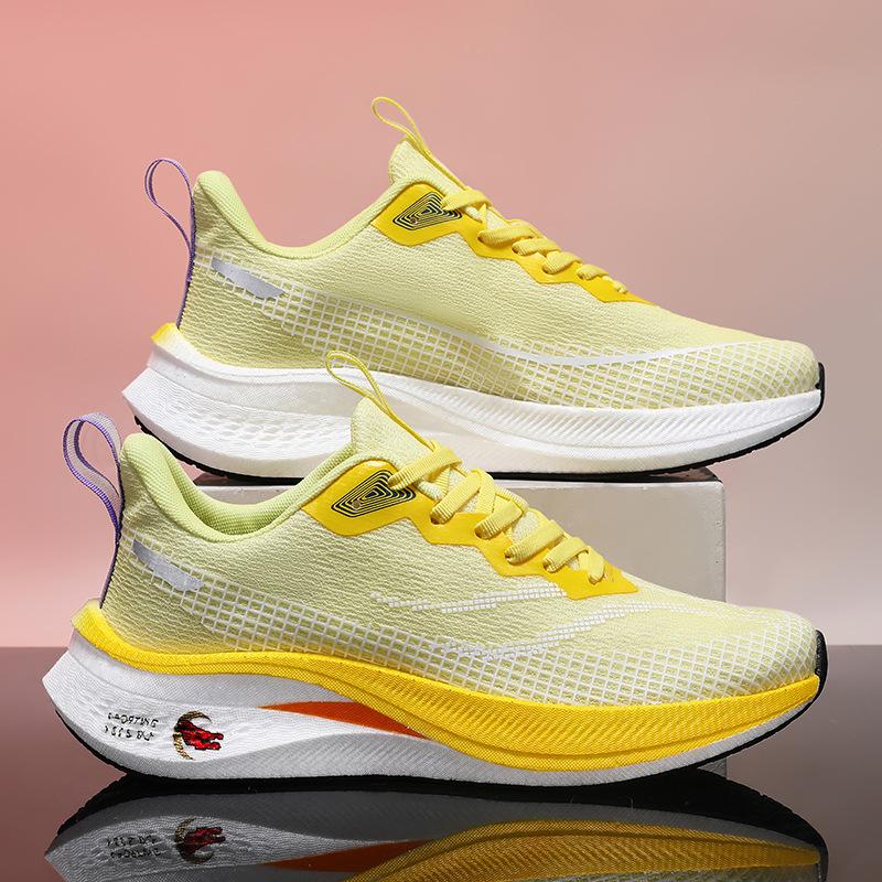 Carbon board running shoes men's limited edition professional racing shoes couple men's shoes breathable