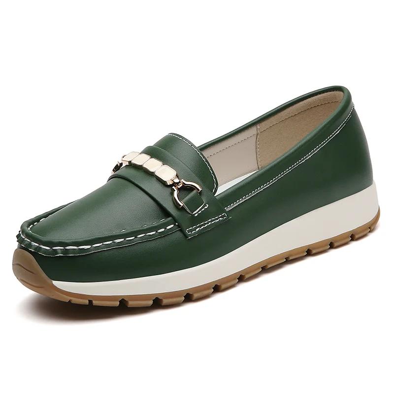 

Women Loafers Soft Sole Comfortable Leggings Mom s Shoes Casual Shoes Flat Shoes Lightweight Non-Slip Flat Shoes Big Size 35-44 35