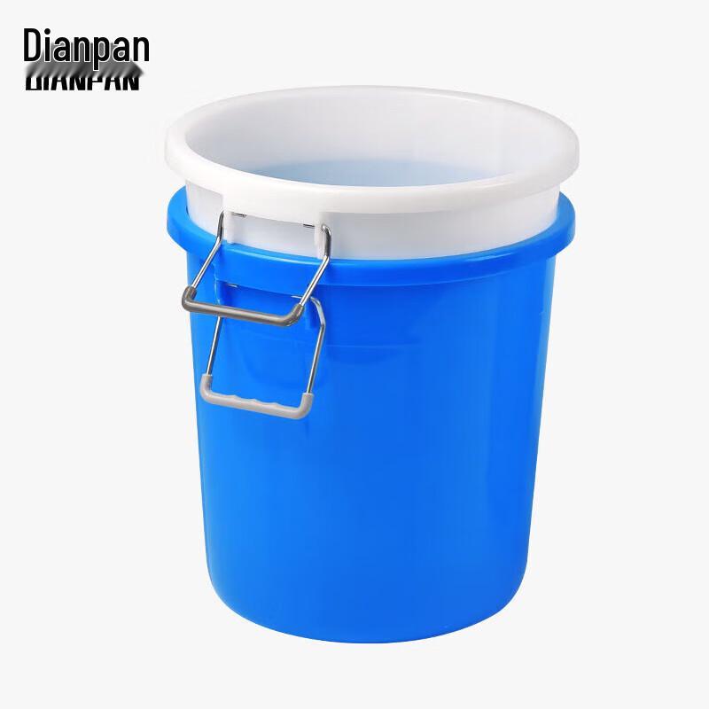Large Thick Plastic Storage Bucket with Lid