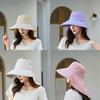 Summer Sun Protection Fisherman Hat With Wide Brim For Women Outdoor Activities