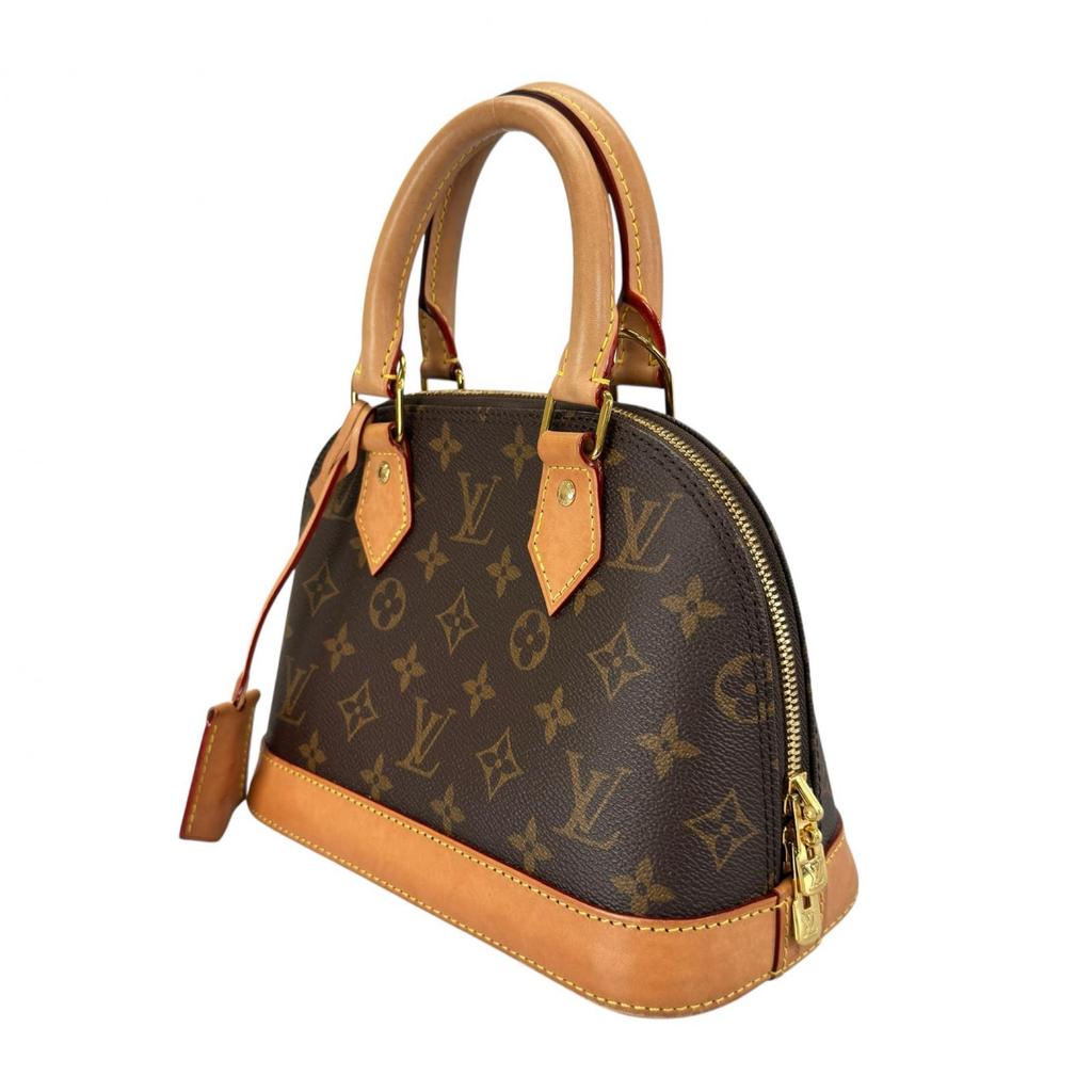 Louis Vuitton Bolsa Alma BB M53152 Marrom Feminina 2WAY usada