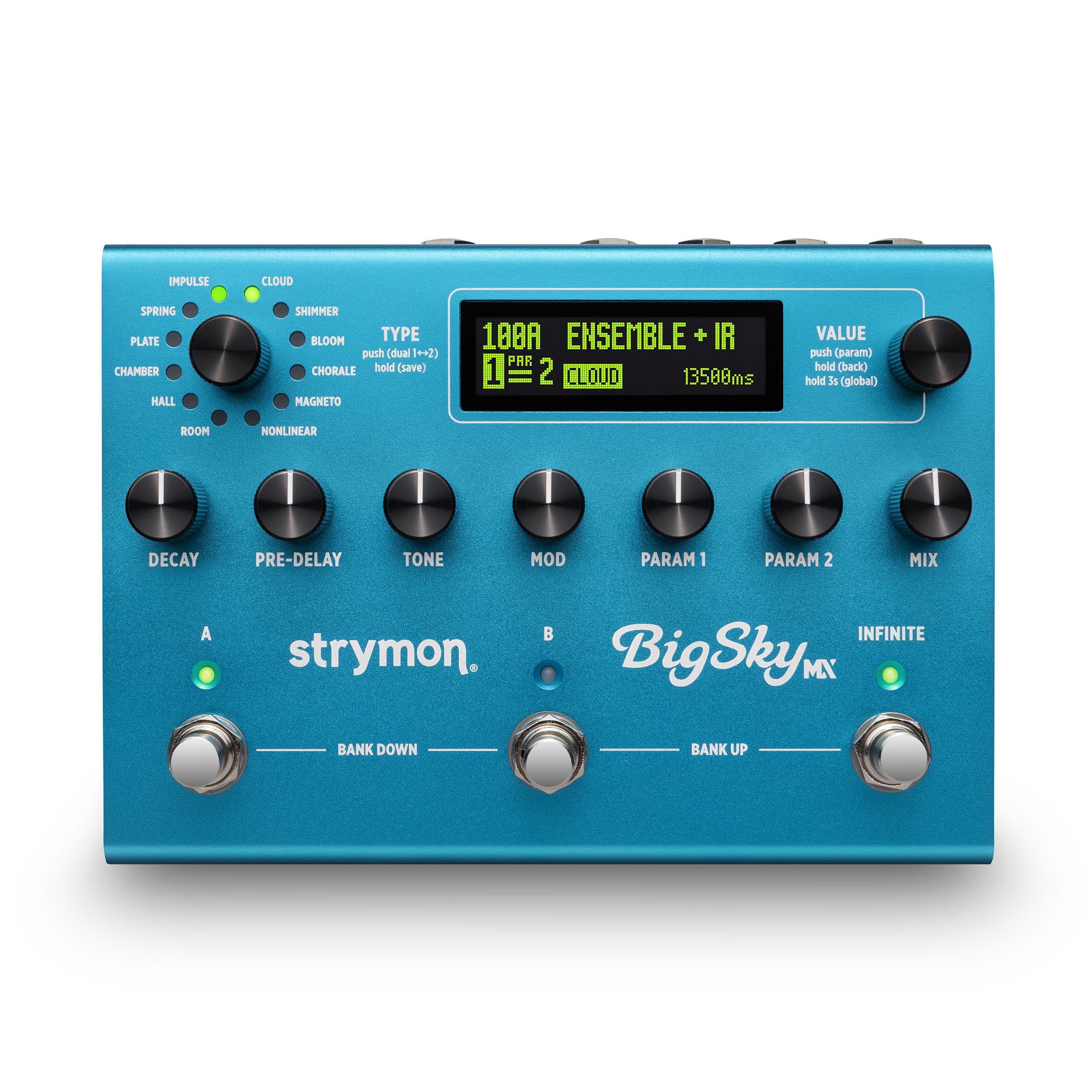 

strymon BigSky MX Гітарний ефектор реверберації
