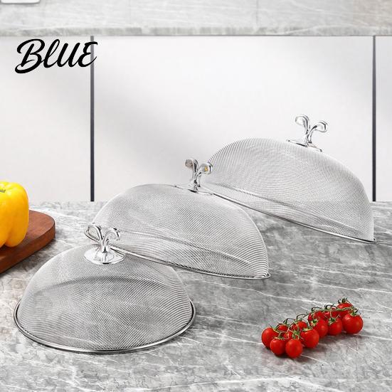 Breathable Dish Covers Cover with Gathering Steel Stainless for Outdoor Mesh Food Handle Insect Control Essential Picnic Accessories Tent