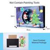 Kids DIY Craft Toys Xmas Theme Handmade Kids Crafts Drawing Toy Painting Craft Kit Educational Toys for Children Christmas Gifts