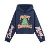 Kids Casual Fashion American Flag Printed Long Sleeve Hooded Sweatshirt