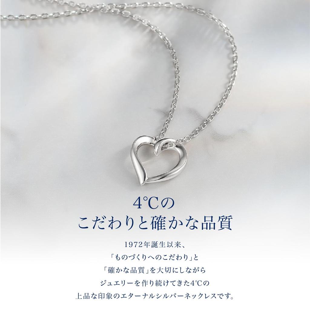 Eternal Silver Necklace 111924121801 4℃