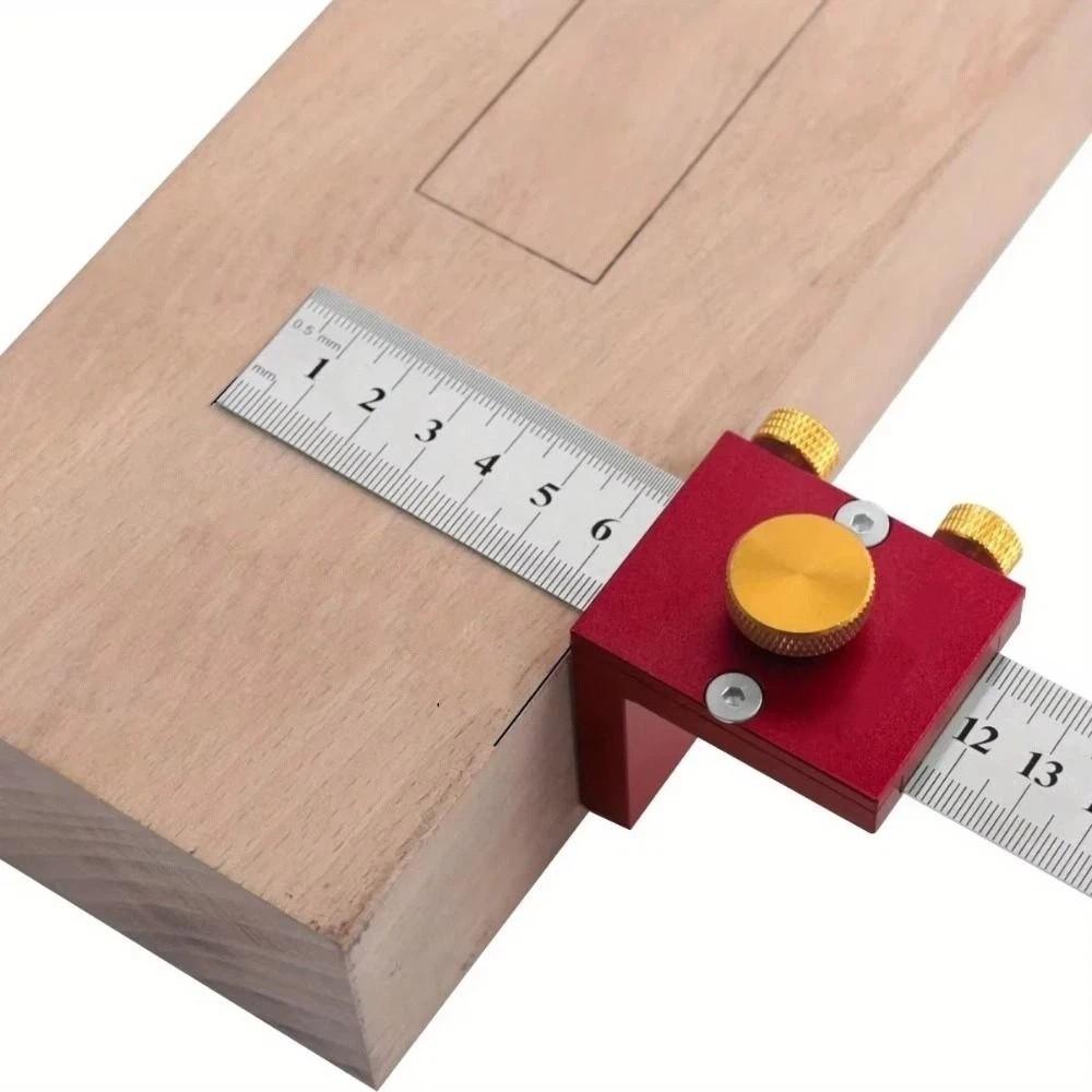 Adjustable Woodworking Scriber T-Type Scribing Ruler  Woodworking Studios