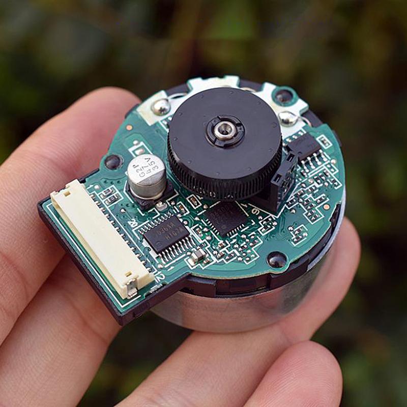 Sıfır Japonya Nidec 24 Saat Fırçasız Servo Motor DC 12V Dahili Sürücü PWM Hız Kontrolü 100 Satır Kodlayıcı