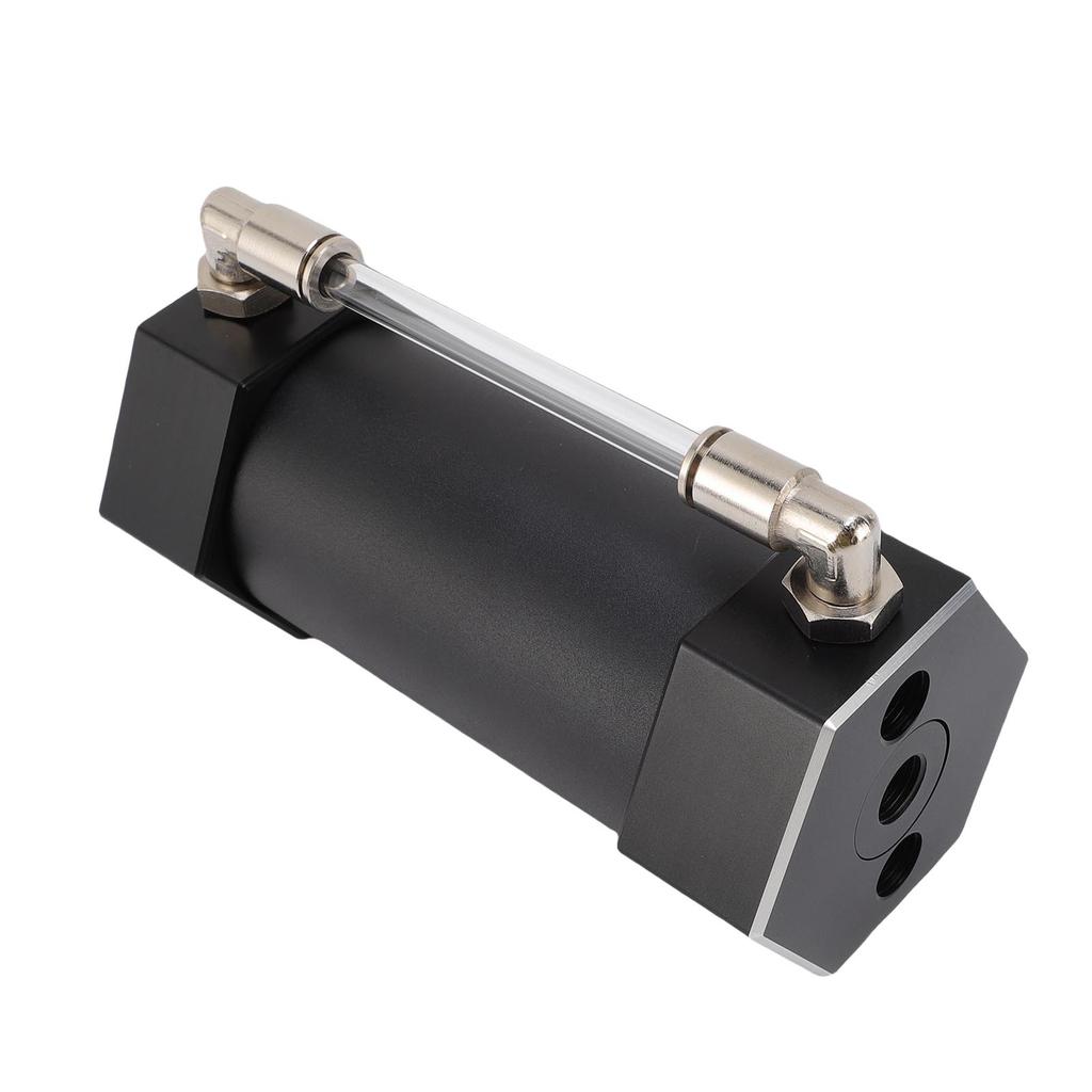 BL LBX G4 Computer Water Tank Reservoir Aluminum Alloy with External Observation Window G1 4 Thread 100ml Capacity 360