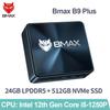 BMAX MNI PC B9 Plus  Intel 12th Gen Core i5-1250P 4,4 Ghz 24GB LPDDR5 RAM 512GB SSD WiFi 6 Bluetooth 5,2 Desktop Computer