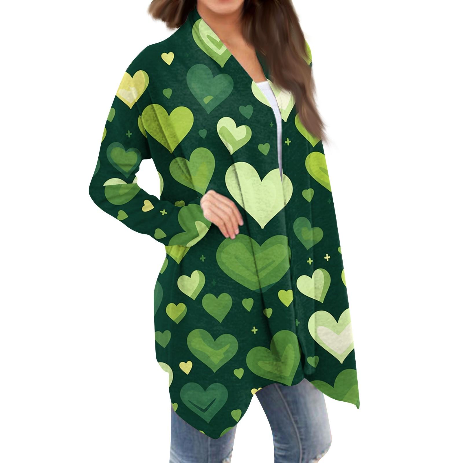 

Жіноча модна повсякденна різдвяна куртка з кардиганом середньої довжини XXXXL