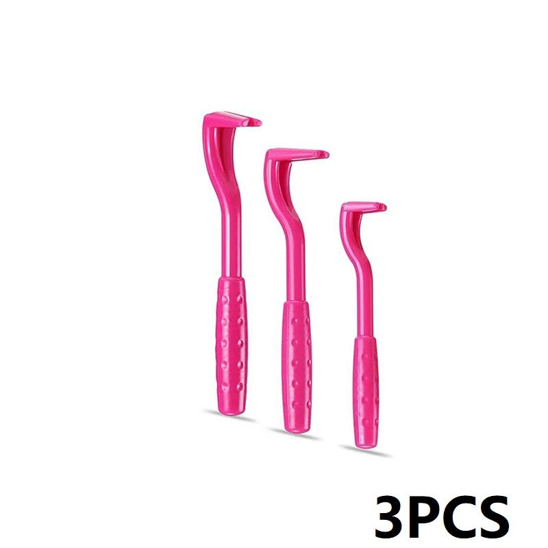 3pcs Remover Tweezer Tick Flea Remover Hook Tick Pull Pet Cat Dog Tick Clamp Accessaries Pet Mite Flea Extractor Dog Accessarie
