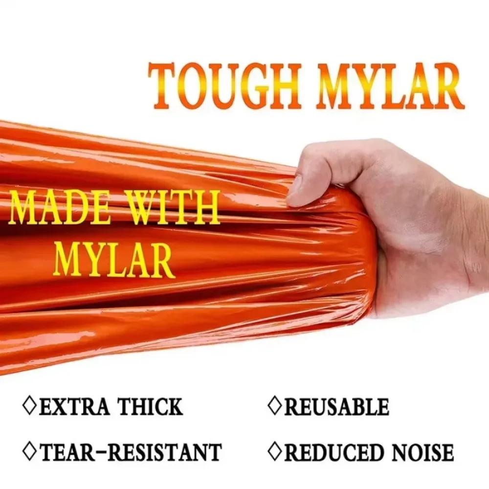 Emergency Blanket Tent Outdoor Survival First Aid Tactical Rescue Kit Windproof Waterproof Foil Thermal Tent for Camping Hiking