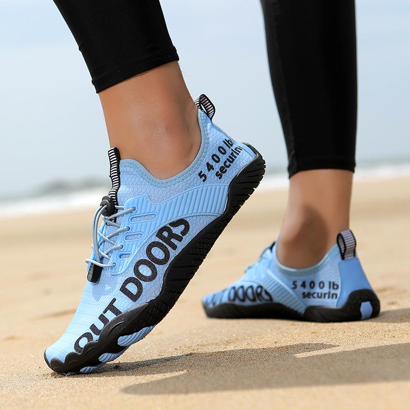 Nieuwe Zomer Ouder Kind Fitness Buiten Barefoot Strand Zwemschoenen Sneldrogend Ademend Wandelen Lichtgewicht Waterschoenen